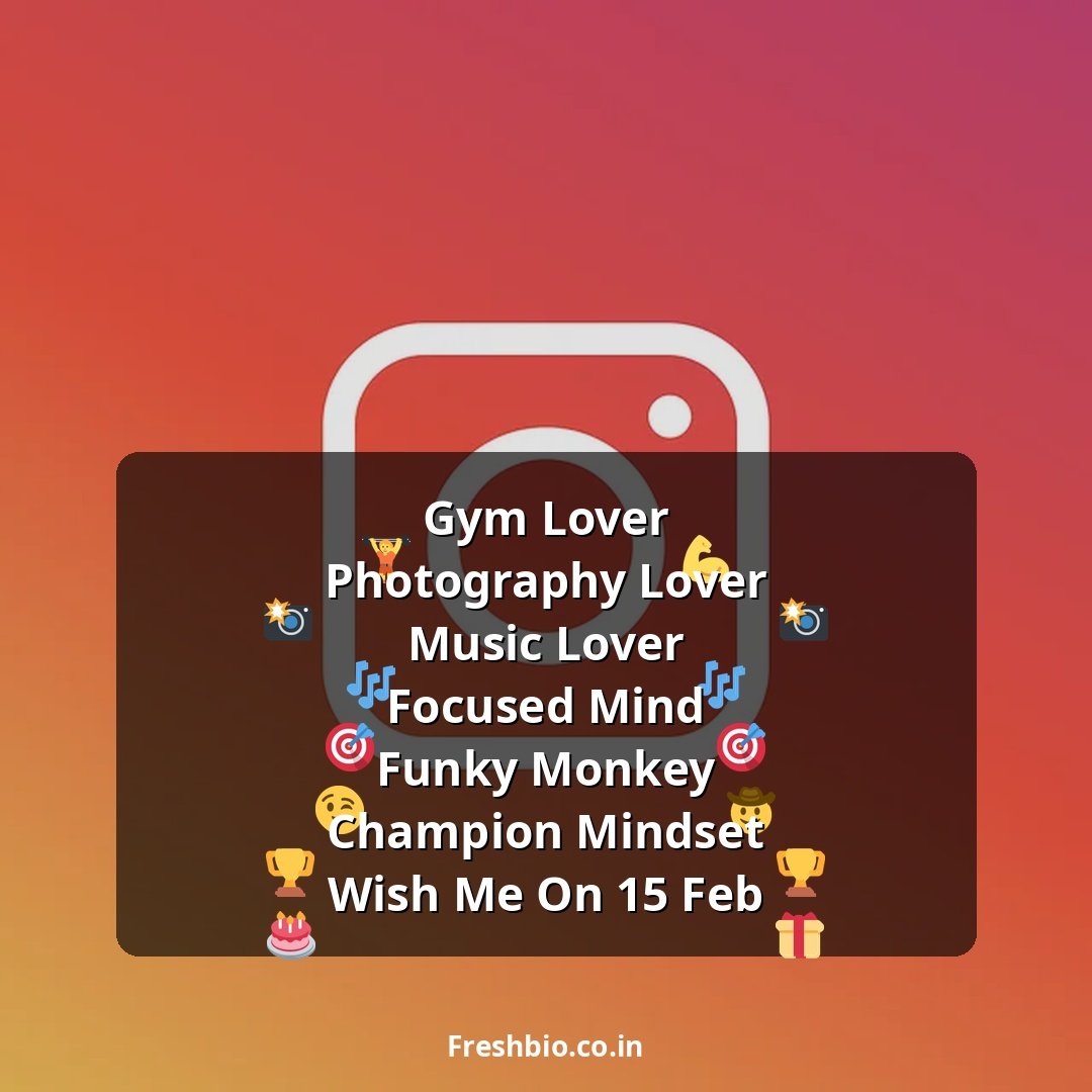 Thar Lover Instagram Bio Ideas