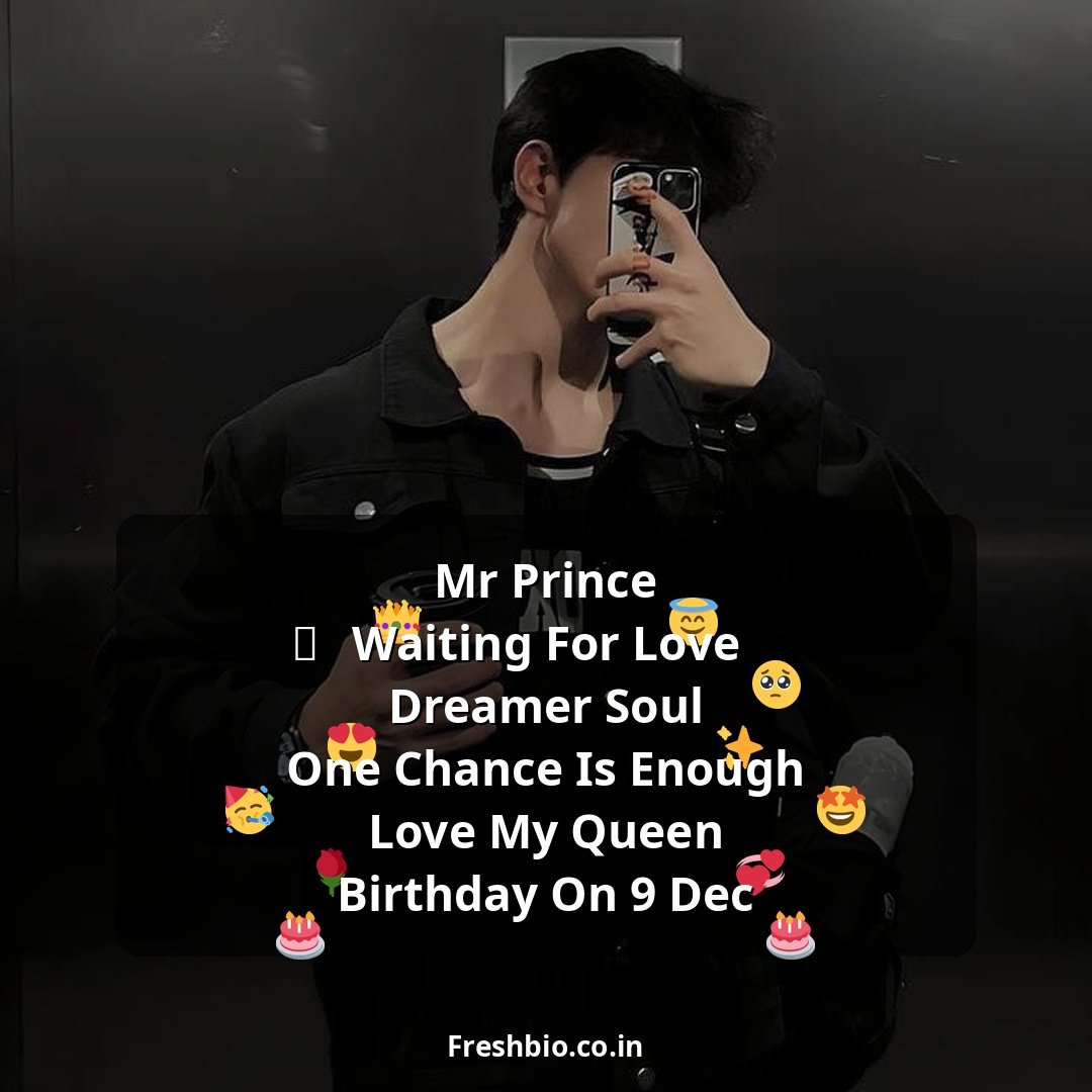 Instagram Bio For Boys