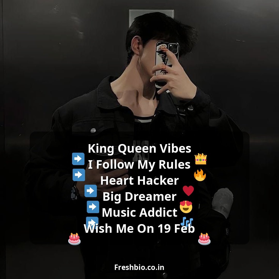 Instagram Bio For Boys