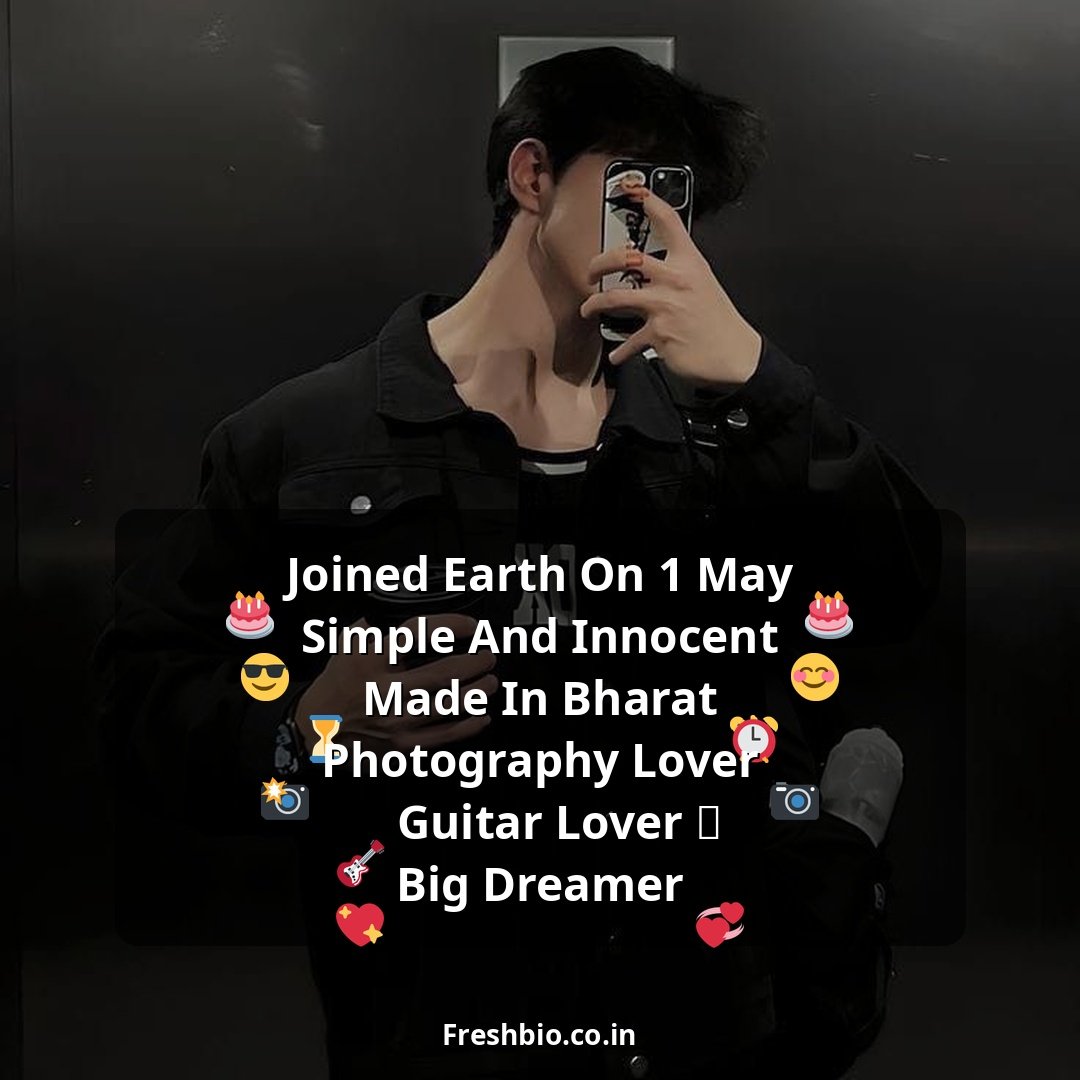 Instagram Bio For Boys