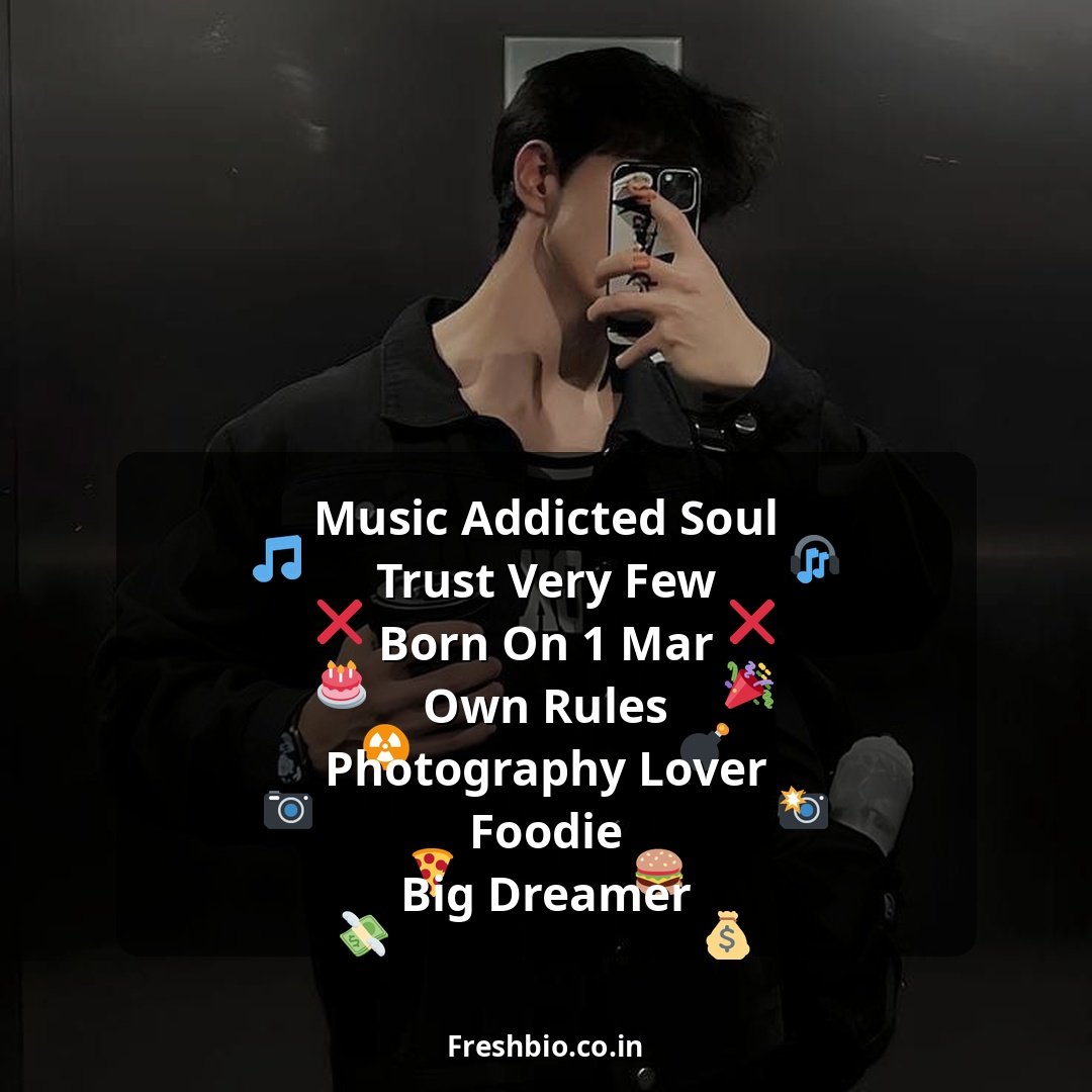 Instagram Bio For Boys