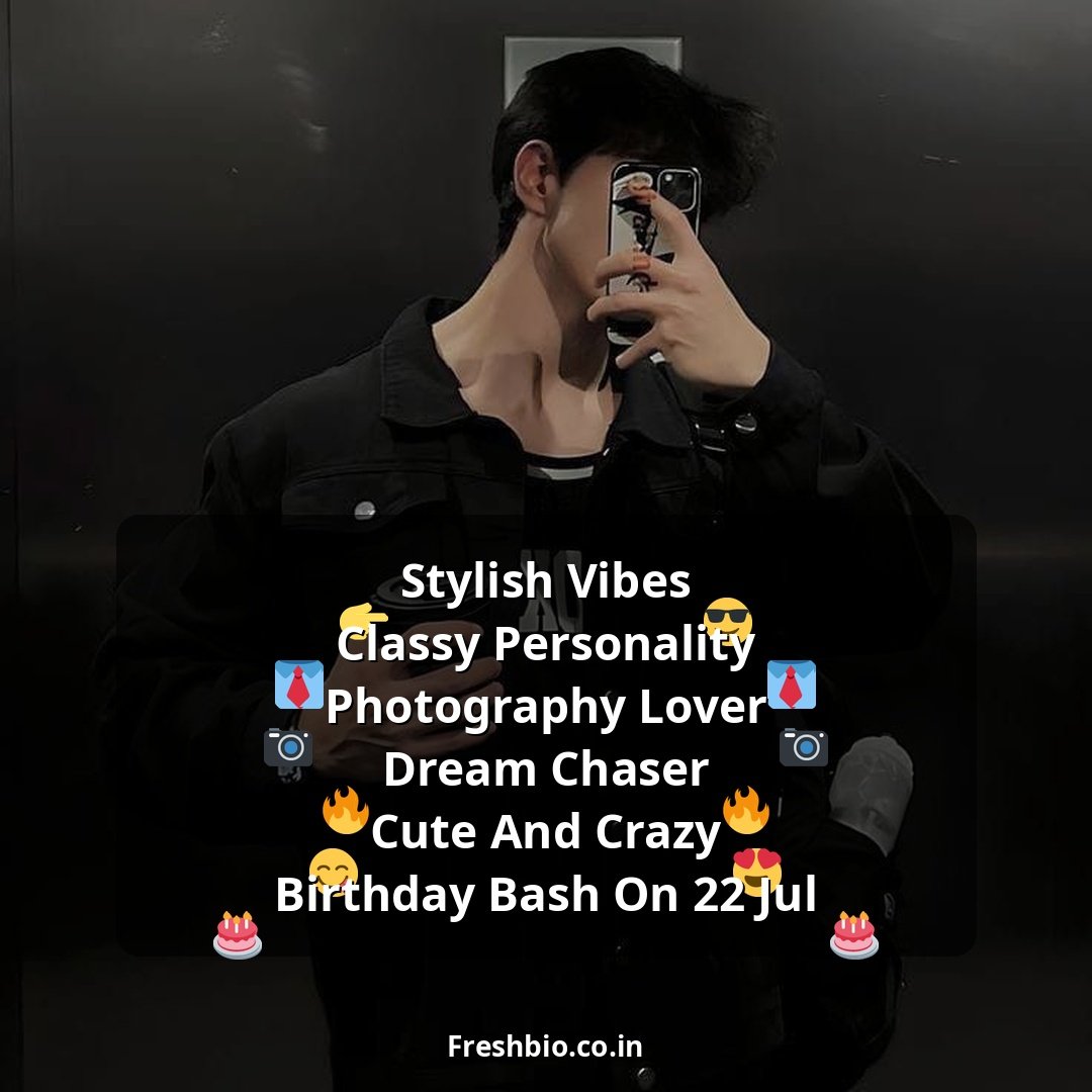 Instagram Bio For Boys